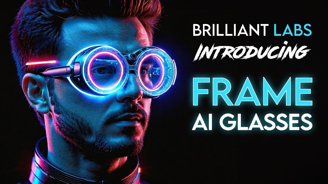 CEO Brilliant Labs Memperkenalkan Kacamata Frame AI